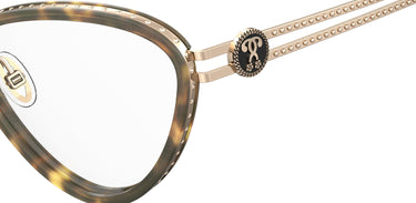 Premium Women Moschino Eyeglasses: MOS585 - Havana - SpecSMART Eye Clinic (Zoom View)